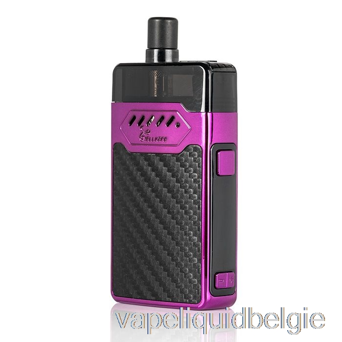 Vape België Hellvape Grimm 30w Pod-systeem Paarse Koolstofvezel